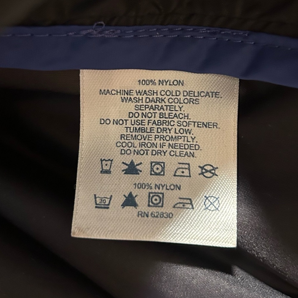 LANDS END Mens Wind / Rain Jacket - Picture 5 of 6